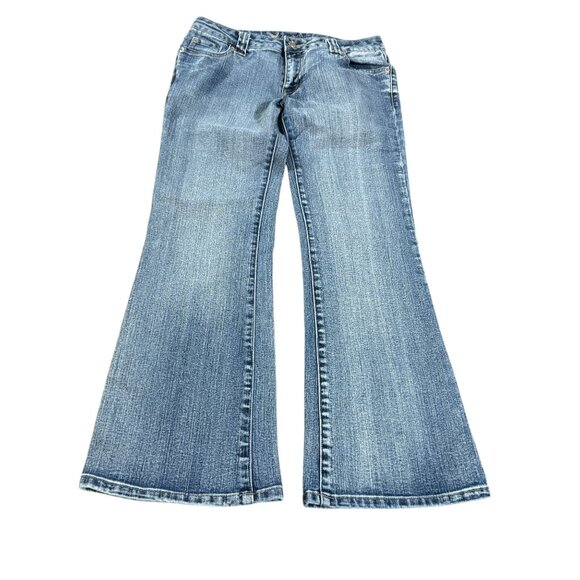 Denim - Wet Seal Denim Jeans Flared Size 9 - 30" Waist